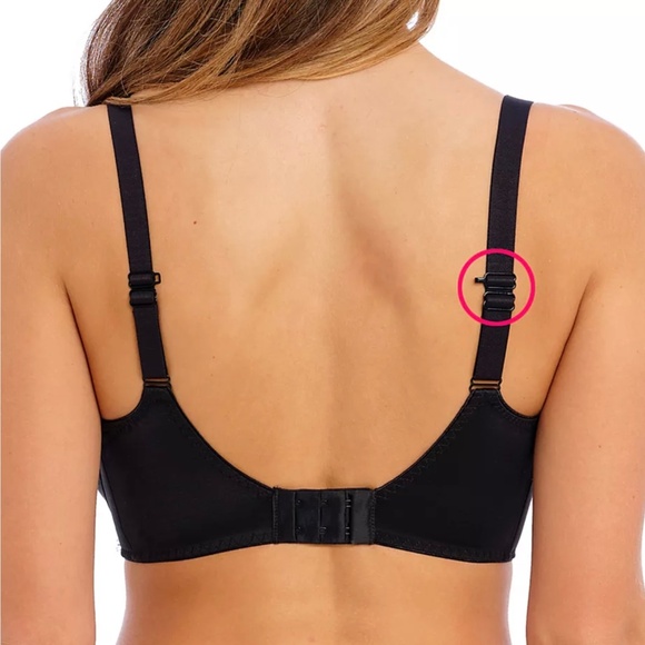 Fantasie Aura Underwire Molded T-Shirt Bra Black 38DD NWT - Picture 3 of 8